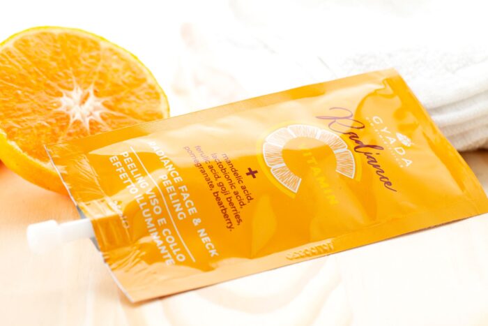 radiance peeling face